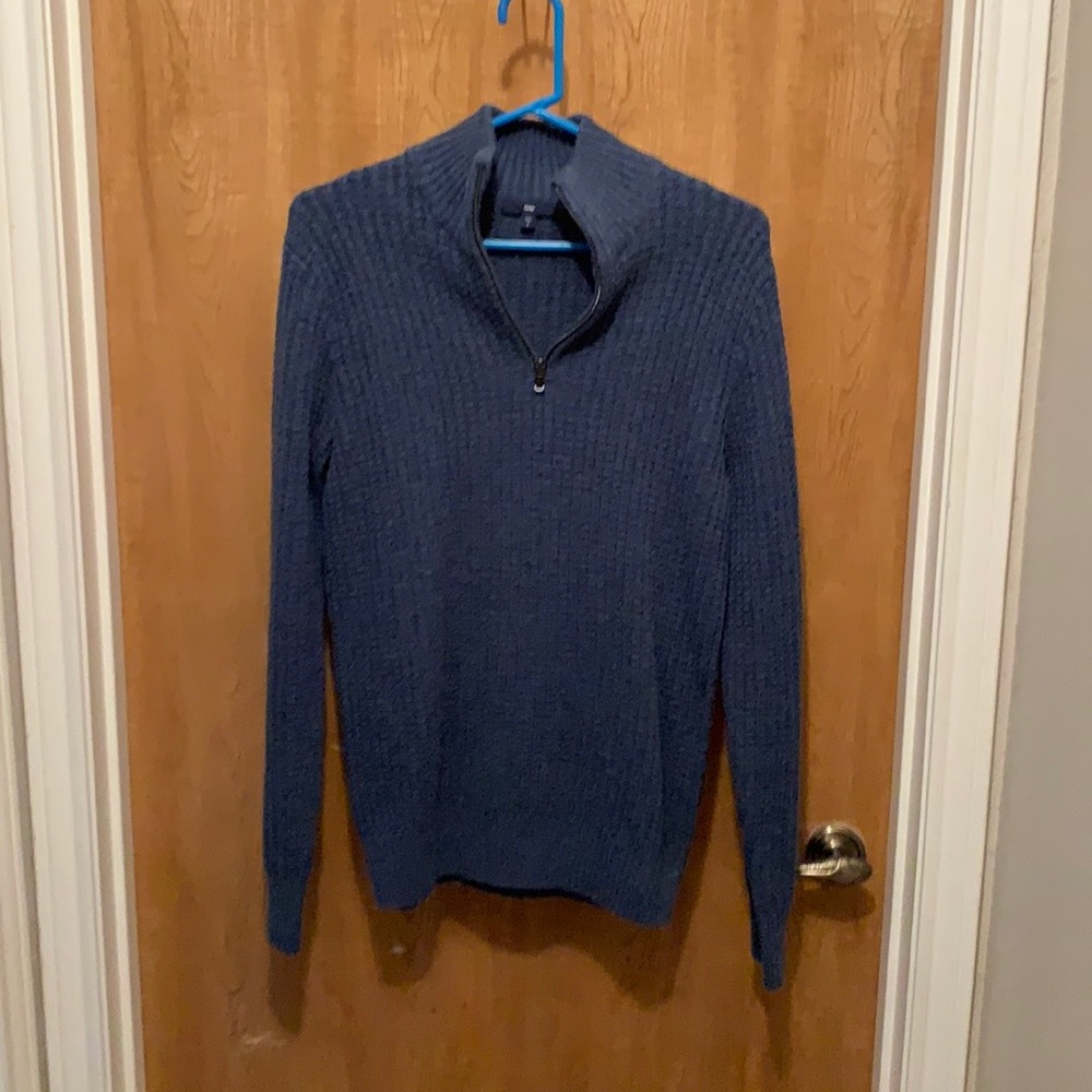 Blue Gap 1/2 zip sweater